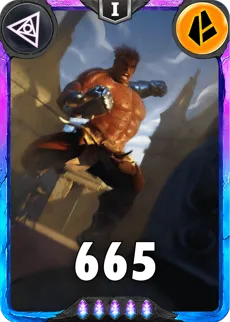 Carte saison 1 arkhante spéciale rare Marcus alternative rang 5 grade S animation de niveau 1 element terre cross the ages