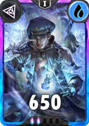 Carte saison 1 Arkhante Spéciale Rare Marcus Holloway Alternative rang 5 Grade C animation de niveau 1 element Eau cross the ages