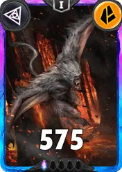 Carte saison 1 arkhante spéciale rare Monkingh standard rang 1 animation de niveau 1 element terre cross the ages