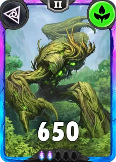 Carte saison 1 arkhante spéciale rare Oak alternative rang 5 grade C animation de niveau 2 element vie cross the ages