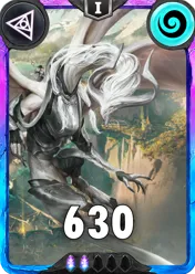 Carte saison 1 arkhante spéciale rare Zia alternative rang 5 grade C animation de niveau 1 element air cross the ages