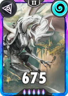 Carte saison 1 arkhante spéciale rare zia alternative rang 5 grade S animation de niveau 2 element air cross the ages