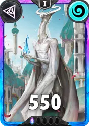 Carte saison 1 arkhante spéciale rare Zia standard rang 1 animation de niveau 1 element air cross the ages