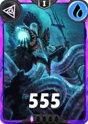 Carte saison 1 arkhante ultra rare Argonath standard rang 1 animation de niveau 1 element eau cross the ages