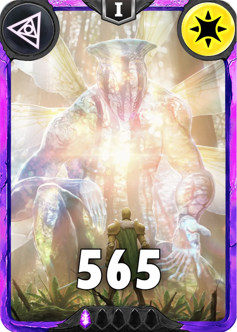 Carte saison 1 arkhante ultra rare Lify standard rang 1 animation de niveau 1 element lumiere cross the ages