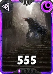 Carte saison 1 arkhante ultra rare Nox standard rang 1 animation de niveau 1 element tenebre cross the ages