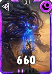 Carte saison 1 arkhante ultre rare Nox&Skeleton alternative combo rang 5 grade C animation de niveau 1 element Ténèbres