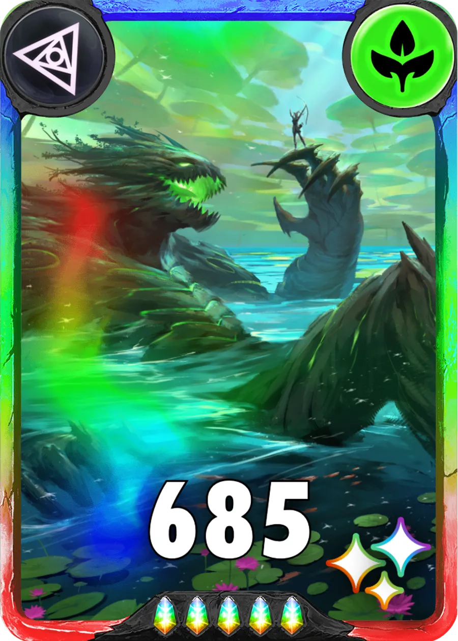 Carte saison 1 arkhante unique Olisol standard rang 5 grade S animation de niveau 1 element vie cross the ages