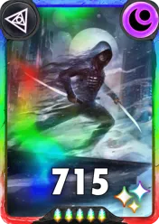 Carte saison 1 arkhante unique Shado standard rang 5 grade S animation de niveau 1 element tenebre cross the ages