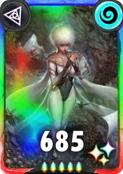 Carte saison 1 arkhante unique Veliva standard rang 5 grade S animation de niveau 3 element air cross the ages