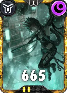 Carte saison 2 arkhante Mythique Pollen Alternative rang 5 Grade C animation de niveau 1 element Tenebre cross the ages