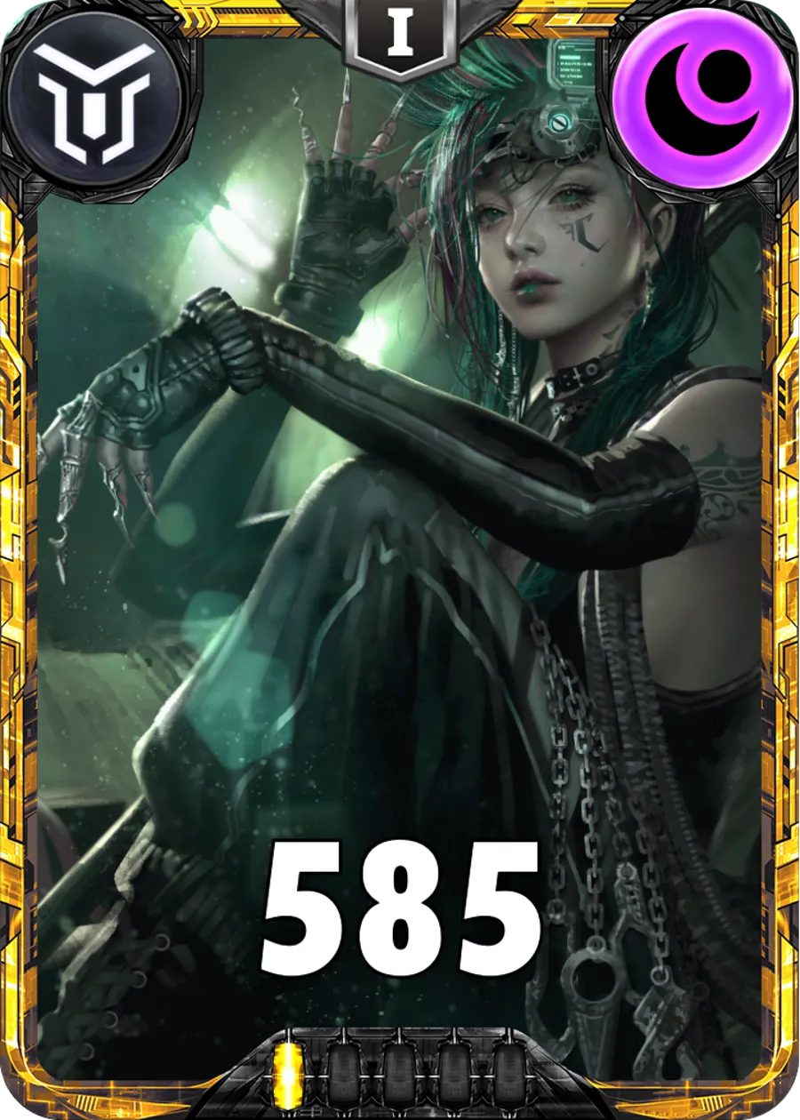 Carte saison 2 arkhante Mythique Pollen standard rang 1 animation de niveau 1 element Tenebre cross the ages