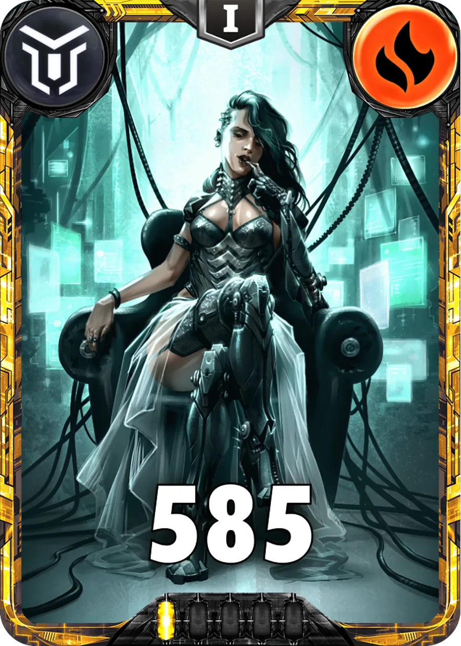 Carte saison 2 arkhante Mythique Shakti standard rang 1 animation de niveau 1 element Feu cross the ages