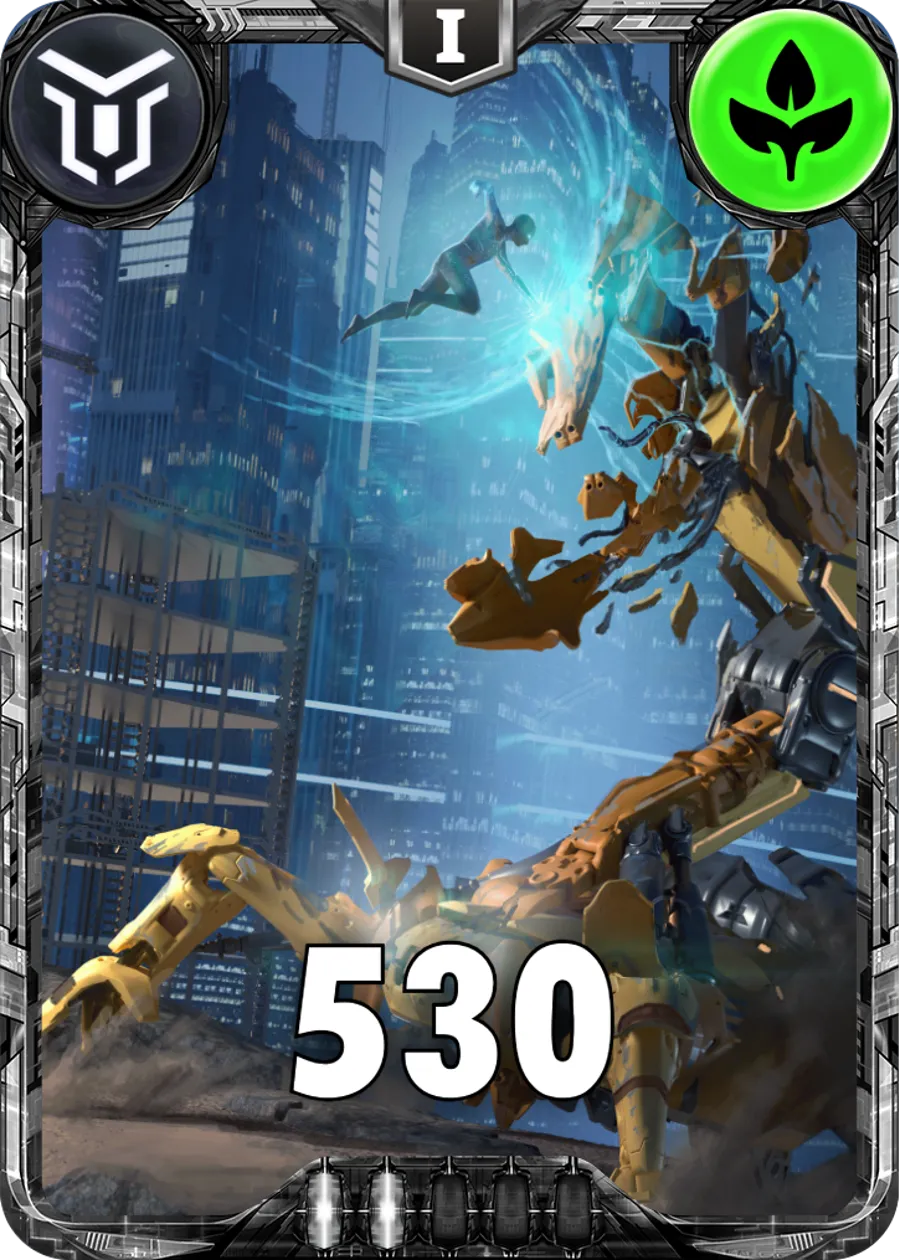 Carte saison 2 mantris alternative Blue Dream standard rang 1 animation de niveau 1 element Vie cross the ages