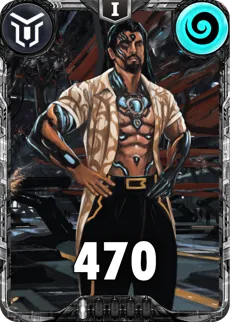 Carte saison 2 mantris commune Gamar standard rang 1 animation de niveau 1 element Air cross the ages