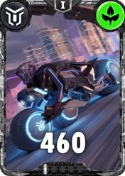 Carte saison 2 mantris commune Mantri Motorcycle standard rang 1 animation de niveau 1 element Vie cross the ages