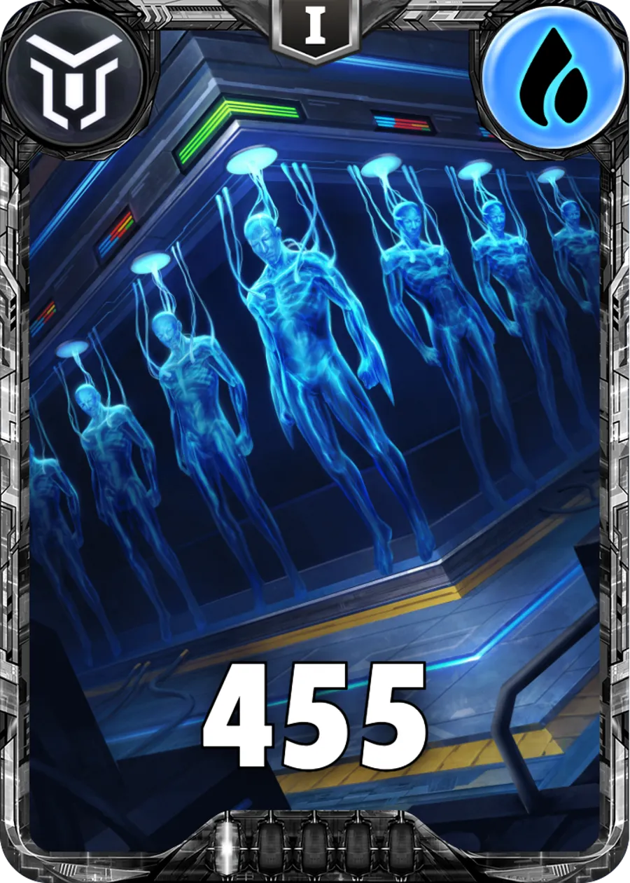 Carte saison 2 mantris commune Matricial Guard standard rang 1 animation de niveau 1 element Eau cross the ages