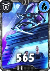 Carte saison 2 mantris commune Saber alternative rang 5 grade C animation de niveau 1 element eau cross the ages