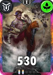 Carte saison 2 Mantris Exclusive Blue Dream Alternative rang 5 Grade C animation de niveau 1 element Vie cross the ages