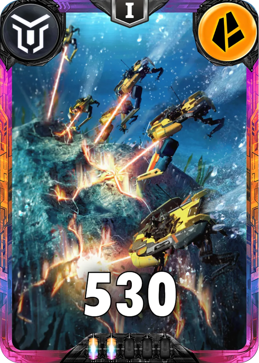 Carte saison 2 Mantris Exclusive Class III Utility Robot Alternative rang 5 Grade C animation de niveau 1 element Terre CTA