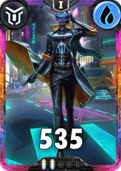 Carte saison 2 Mantris Exclusive Matricial Guard Alternative rang 5 Grade C animation de niveau 1 element Eau cross the ages