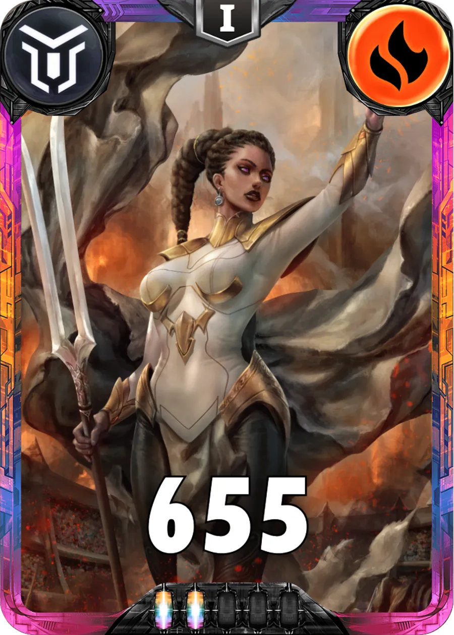 Carte saison 2 Mantris Exclusive Nyopé Alternative rang 5 Grade C animation de niveau 1 element Feu cross the ages