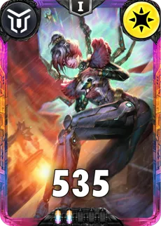 Carte saison 2 Mantris Exclusive Opax Unit Alternative rang 5 Grade C animation de niveau 1 element Lumière cross the ages