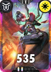 Carte saison 2 Mantris Exclusive Opax Unit Alternative rang 5 Grade C animation de niveau 1 element Lumière cross the ages