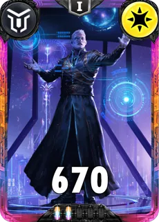 Carte saison 2 Mantris Exclusive The Ordinator Alternative rang 5 Grade C animation de niveau 1 element Lumière cross the ages