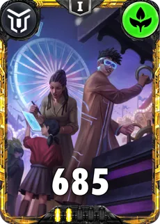 Carte saison 2 mantris Mythique Hassan et Nyopé alternative combo rang 5 grace C animation de niveau 1 element Vie