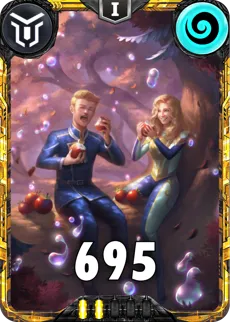 Carte saison 2 mantris Mythique Ordinator et Sathyne alternative combo rang 5 grace C animation de niveau 1 element Air