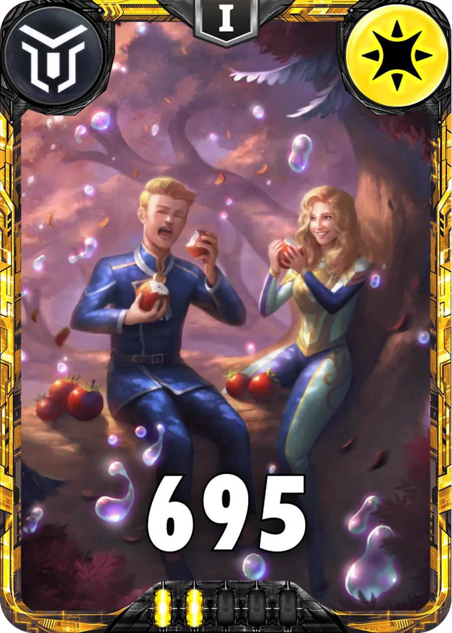 Carte saison 2 mantris Mythique Ordinator et Sathyne alternative combo rang 5 grace C animation de niveau 1 element Lumière