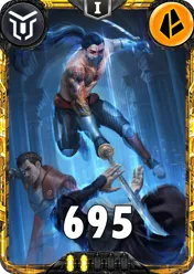 Carte saison 2 mantris Mythique Sassaki et Arhax alternative combo rang 5 grace C animation de niveau 1 element Terre