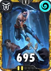 Carte saison 2 mantris Mythique Sassaki et Arhax alternative combo rang 5 grace C animation de niveau 1 element Air