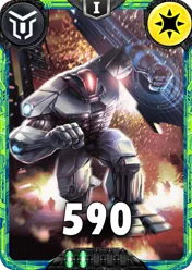 Carte saison 2 mantris peu commune Blitz Defender-Serie alternative rang 5 grade C element lumière cross the ages