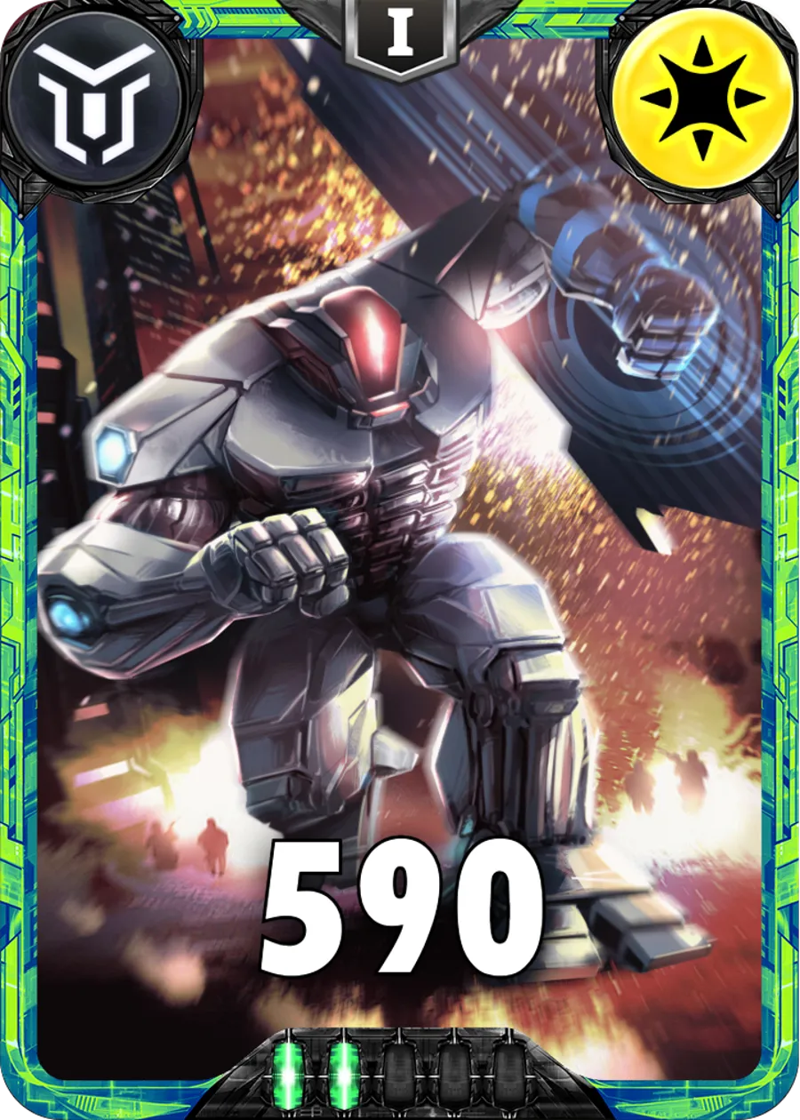 Carte saison 2 mantris peu commune Blitz Defender-Serie alternative rang 5 grade C element lumière cross the ages