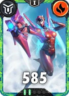 Carte saison 2 mantris peu commune Fei alternative rang 5 grade C animation de niveau 1 element Feu cross the ages
