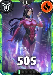 Carte saison 2 mantris peu commune Fei standard rang 1 animation de niveau 1 element Feu cross the ages