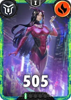 Carte saison 2 mantris peu commune Fei standard rang 1 animation de niveau 1 element Feu cross the ages