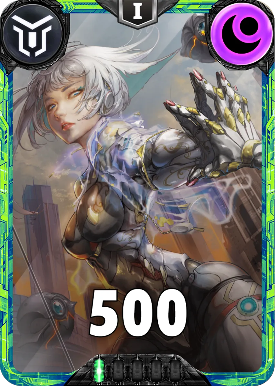 Carte saison 2 mantris peu commune Heyla standard rang 1 animation de niveau 1 element Ténèbre cross the ages