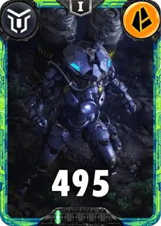 Carte saison 2 mantris peu commune Jack standard rang 1 animation de niveau 1 element Terre cross the ages