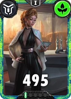 Carte saison 2 mantris peu commune Liv standard rang 1 animation de niveau 1 element Vie cross the ages