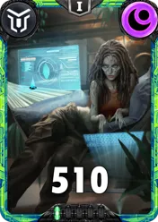 Carte saison 2 mantris peu commune Nyvenn standard rang 1 animation de niveau 1 element Ténèbre cross the ages