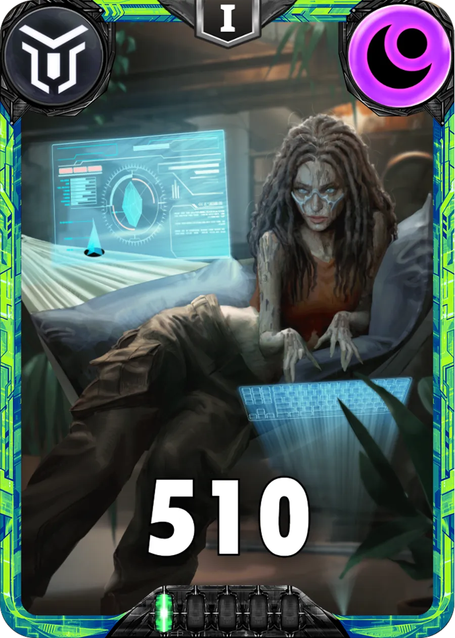 Carte saison 2 mantris peu commune Nyvenn standard rang 1 animation de niveau 1 element Ténèbre cross the ages