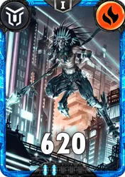 Carte saison 2 mantris rare Erika alternative rang 5 grade C animation de niveau 1 element Feu cross the ages
