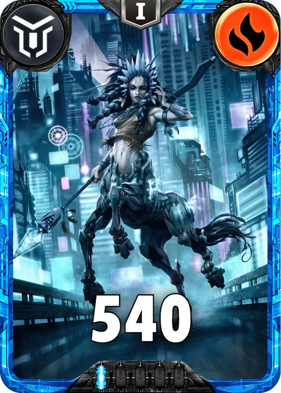 Carte saison 2 mantris rare Erika standard rang 1 animation de niveau 1 element Feu cross the ages
