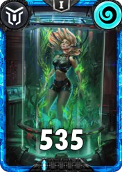 Carte saison 2 mantris rare Sathyne standard rang 1 animation de niveau 1 element Air cross the ages