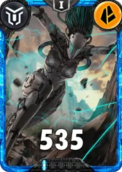 Carte saison 2 mantris rare Valkyrie standard rang 1 animation de niveau 1 element Terre cross the ages