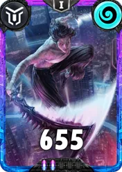 Carte saison 2 Mantris Spéciale Rare Chaka Alternative rang 5 Grade C animation de niveau 1 element Air cross the ages