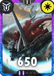 Carte saison 2 Mantris Spéciale Rare Knight Alternative rang 5 Grade C animation de niveau 1 element Lumière cross the ages
